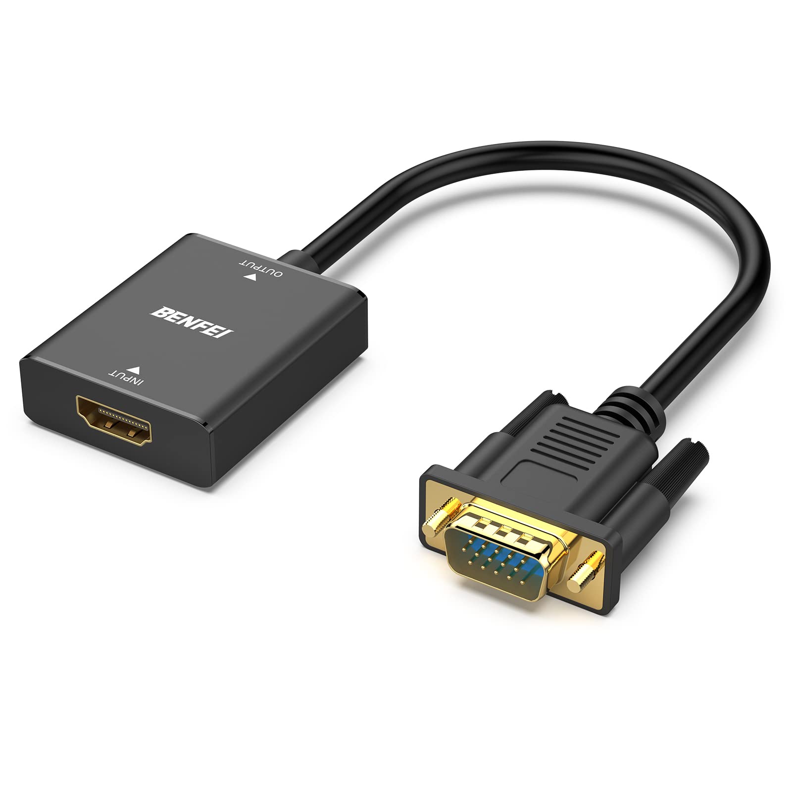 Foto 1 | Adaptador Hdmi A Vga Benfei Hdmi De Ordenador A Monitor Vga - Venta Internacional.