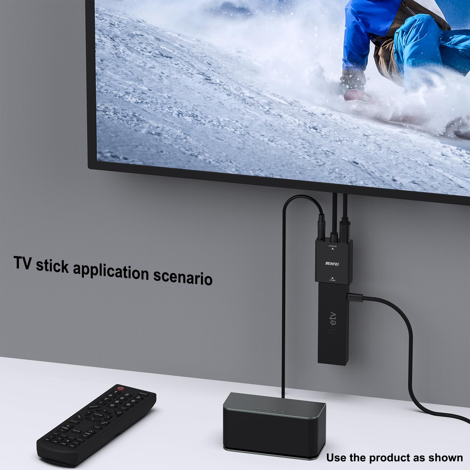 Foto 3 | Adaptador Hdmi A Vga Benfei Hdmi De Ordenador A Monitor Vga - Venta Internacional.