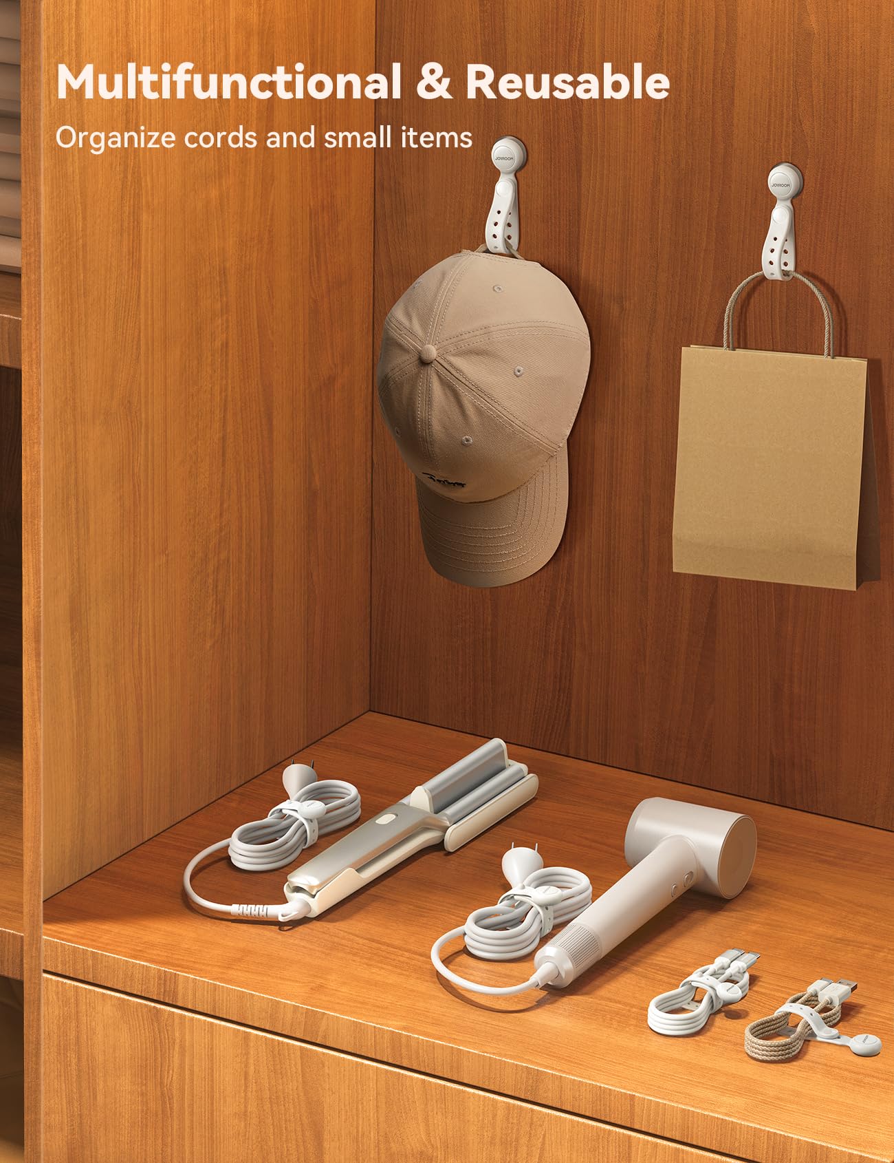 Foto 6 | Bridas Magnéticas De Silicona Joyroom, 12 Unidades, Blancas - Venta Internacional.