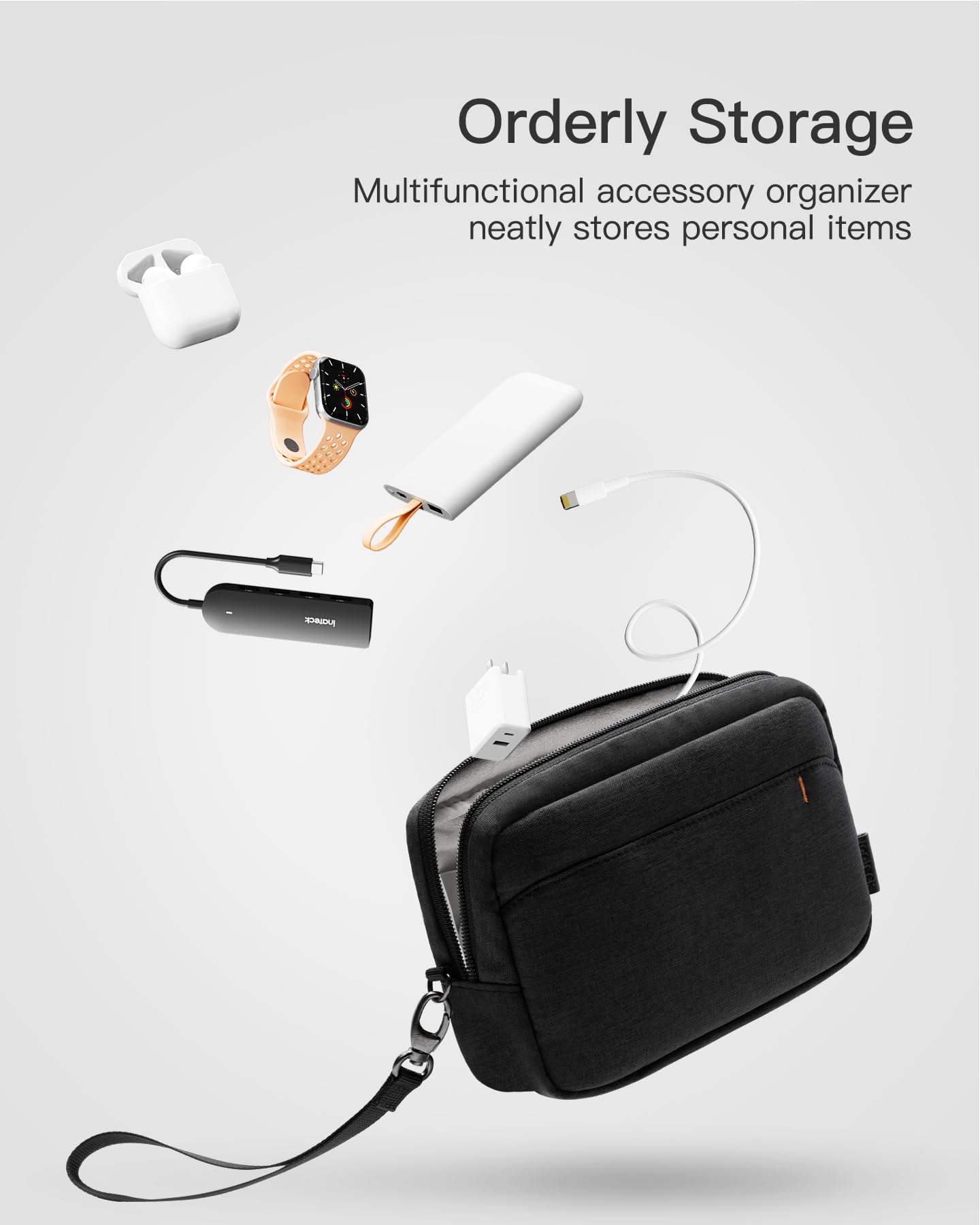 Foto 2 | Estuche Organizador De Electrónica De Viaje Inateck Resistente Al Agua - Venta Internacional.