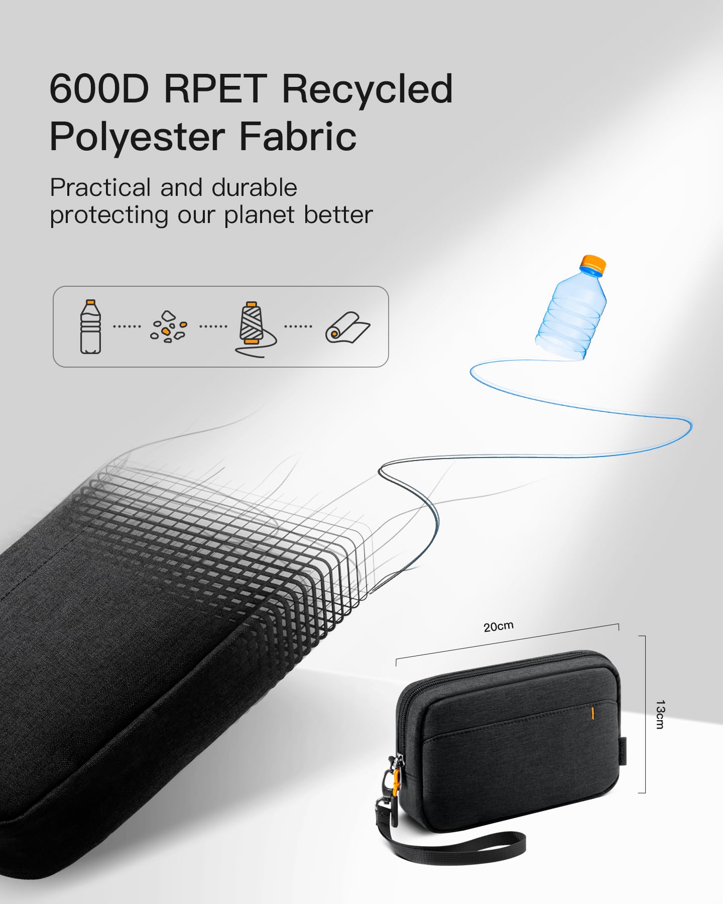 Foto 5 pulgar | Estuche Organizador De Electrónica De Viaje Inateck Resistente Al Agua - Venta Internacional.