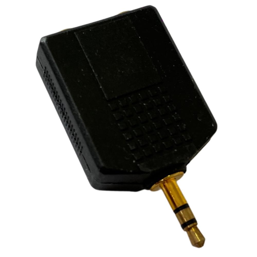 Foto 1 | Adaptador 2 Jacks 6,3mm Estereo A Plug 3,5mm Monoaural