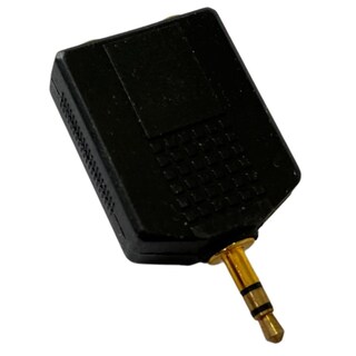 Foto 1 | Adaptador 2 Jacks 6,3mm Estereo A Plug 3,5mm Monoaural