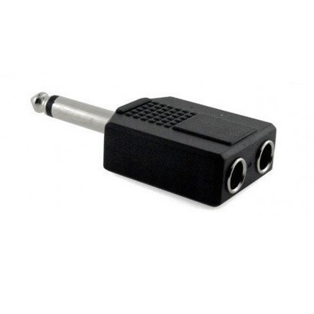 Foto 1 | Adaptador 2 Jacks 6.3 A Plug 6.3 Milímetros Monoaural