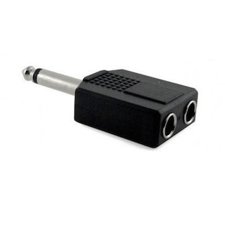 Foto 1 | Adaptador 2 Jacks 6.3 A Plug 6.3 Milímetros Monoaural