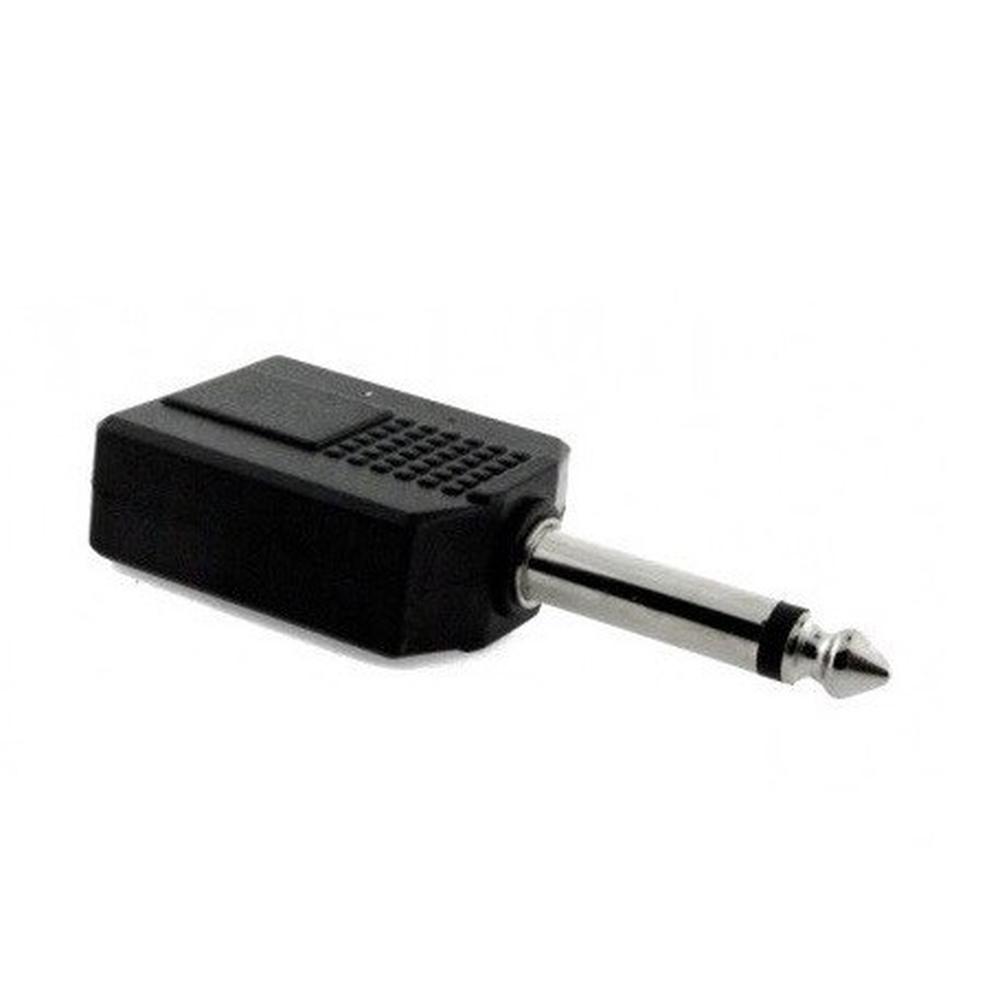 Foto 2 | Adaptador 2 Jacks 6.3 A Plug 6.3 Milímetros Monoaural