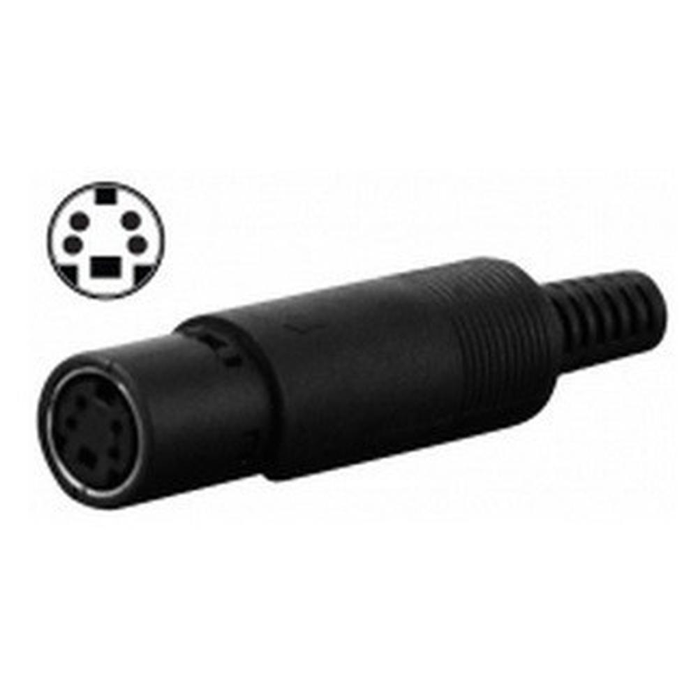 Jack Kapton Mini Din 4 Puntos
