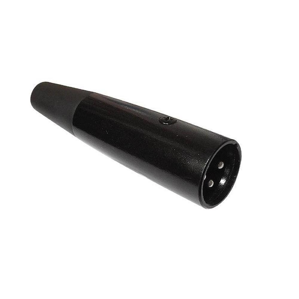 Foto 3 pulgar | Plug Conector Xlr Macho Con Aislante Y Protector Para Cable Pl-128rl