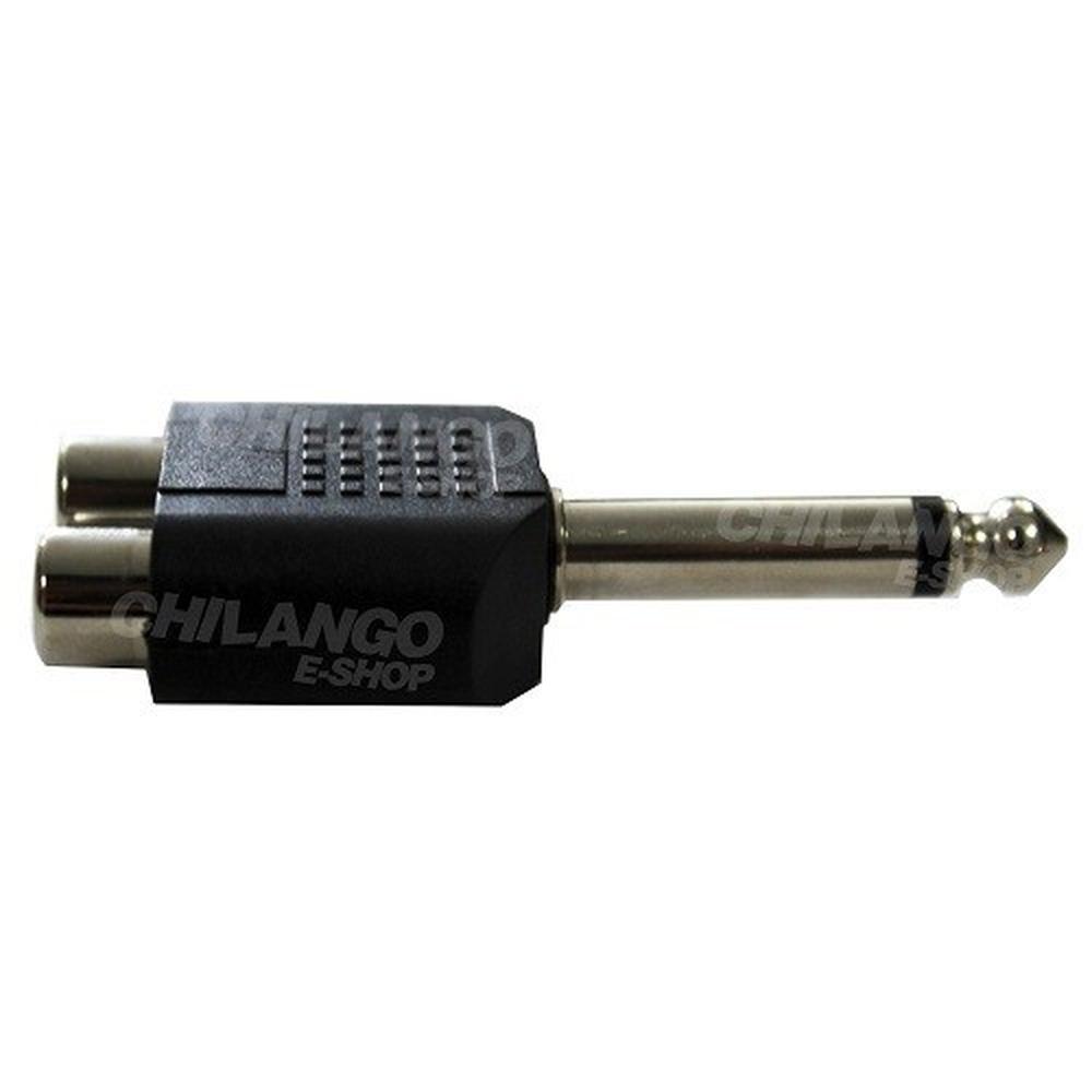 Foto 3 | Adaptador Doble Jack RCA a 6.3 mm Monoaural