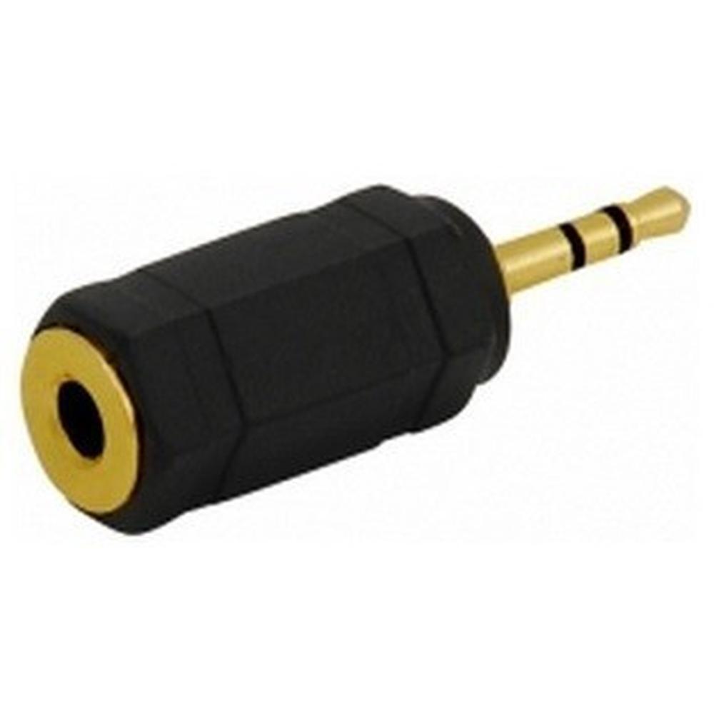 Foto 2 pulgar | Adaptador Kapton de Jack 3.5 mm Estéreo a Plug de 2.5 mm Estéreo Dorado