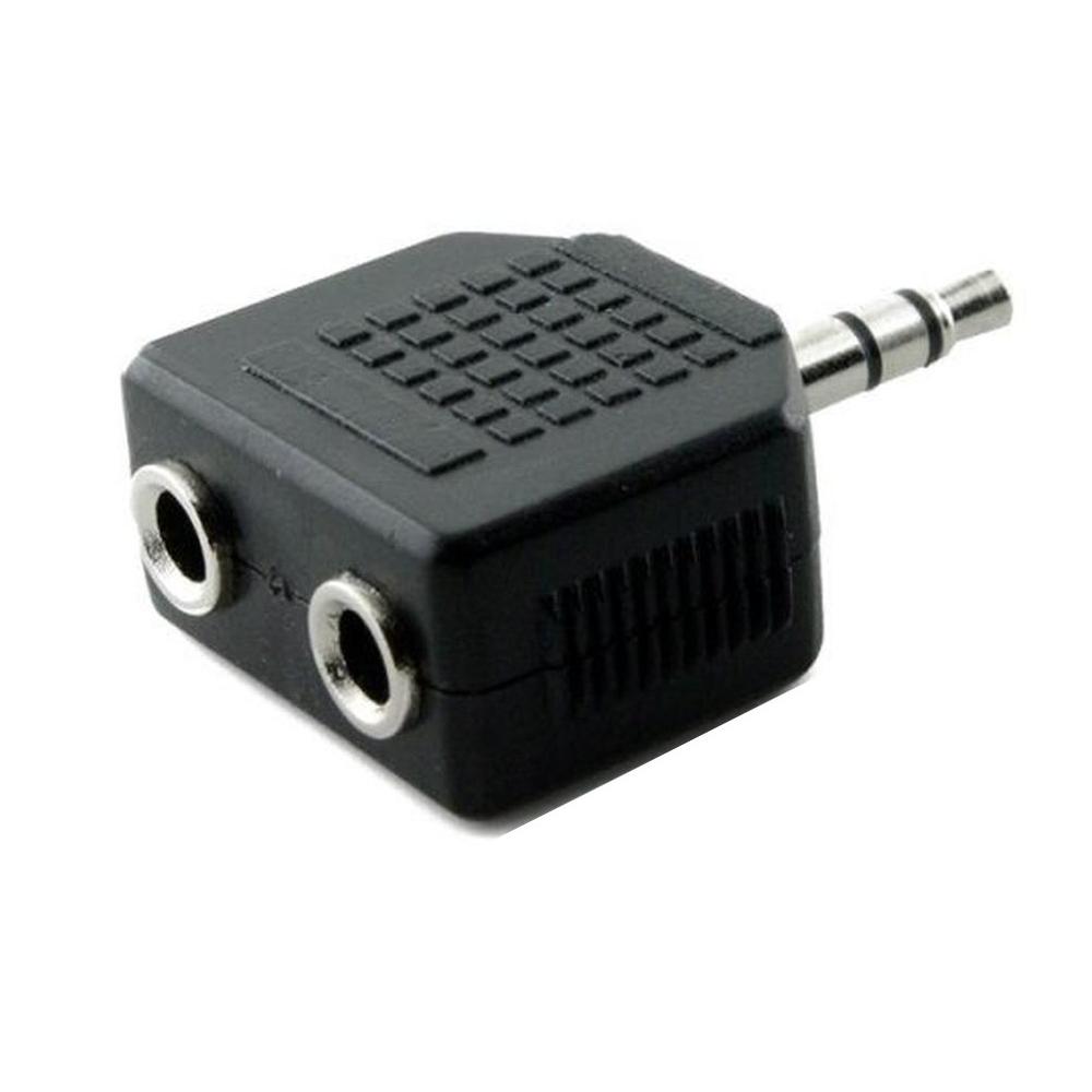 Foto 1 | Adaptador de Dos Trs 3,5 mm Hembra a nn Ts 3,5 mm Macho