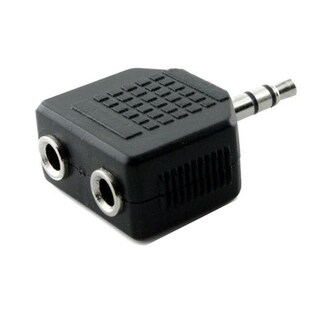 Foto 1 | Adaptador de Dos Trs 3,5 mm Hembra a nn Ts 3,5 mm Macho