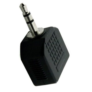 Foto 2 | Adaptador de Dos Trs 3,5 mm Hembra a nn Ts 3,5 mm Macho