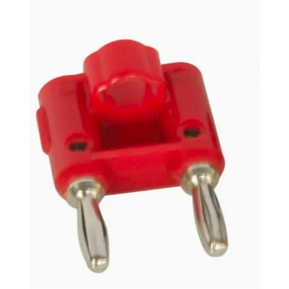 Foto 2 pulgar | Conector Doble Banana Rojo para Equipos Electrónicos