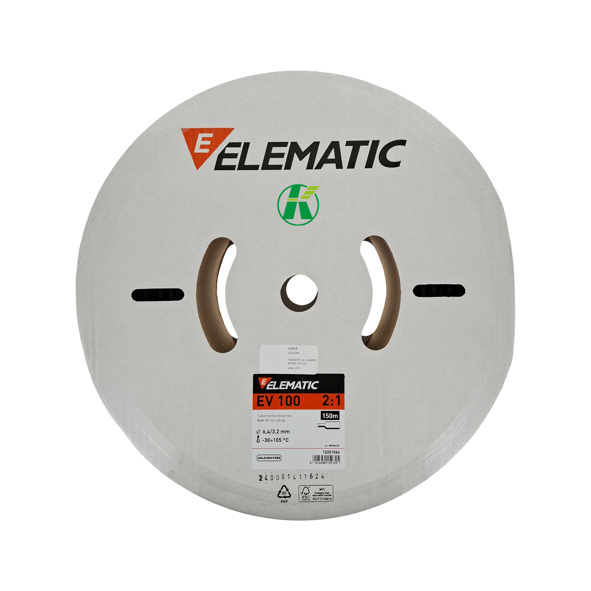 Foto 2 pulgar | Termofit Italiano Elematic 1/4'' Carrete de 150 m