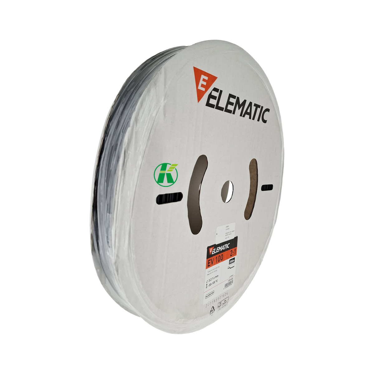 Foto 3 | Termofit Italiano Elematic 1/8 Pulgadas Carrete Negro 200 m