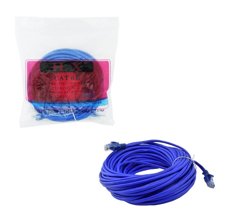 Foto 2 pulgar | Cable De Red Cat 6e De 20 M Para Conexión Lan En El Hogar O La Oficina - Venta Internacional