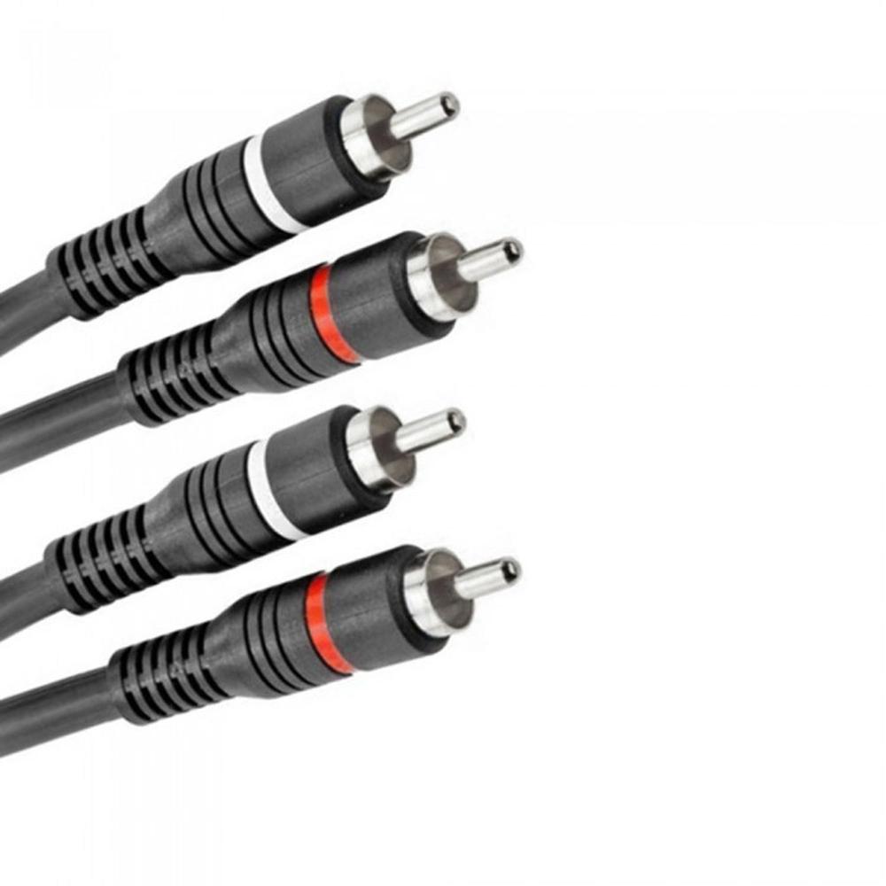 Foto 2 pulgar | Extension 2 Plugs Rca Por Lado Reforzada 90 Cm
