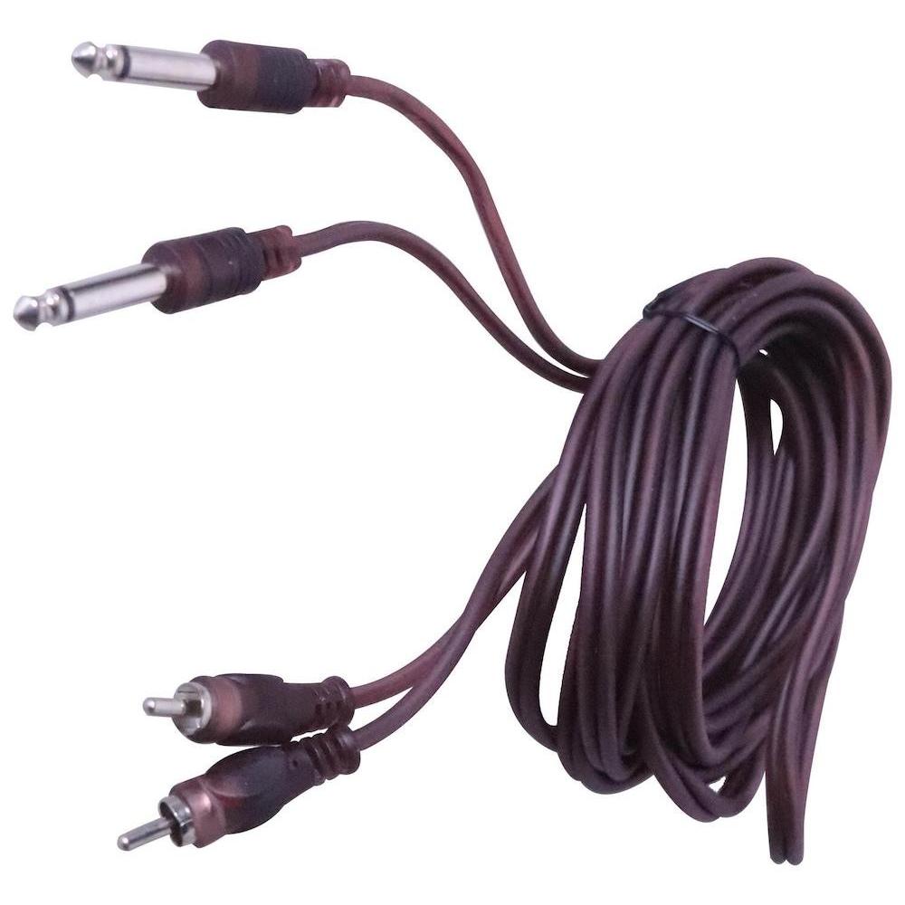 Foto 3 | Extensión 2 Plug 6.3 Mm Mono A 2 Plug Rca 3.6 Mt