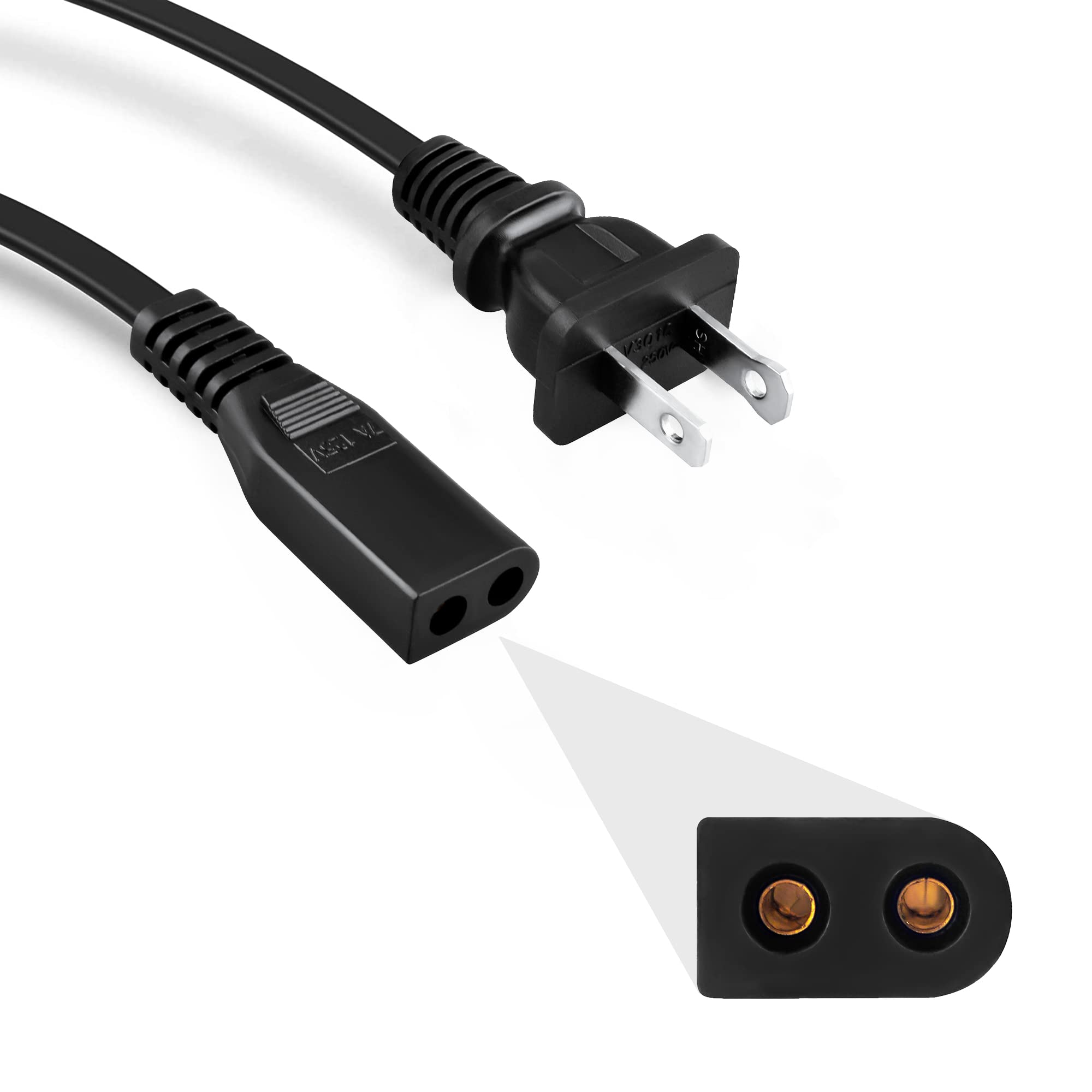 Foto 3 pulgar | Cable De Alimentación Ac Para Reproductor De Cd Portátil Jensen Cd-475 - Venta Internacional.