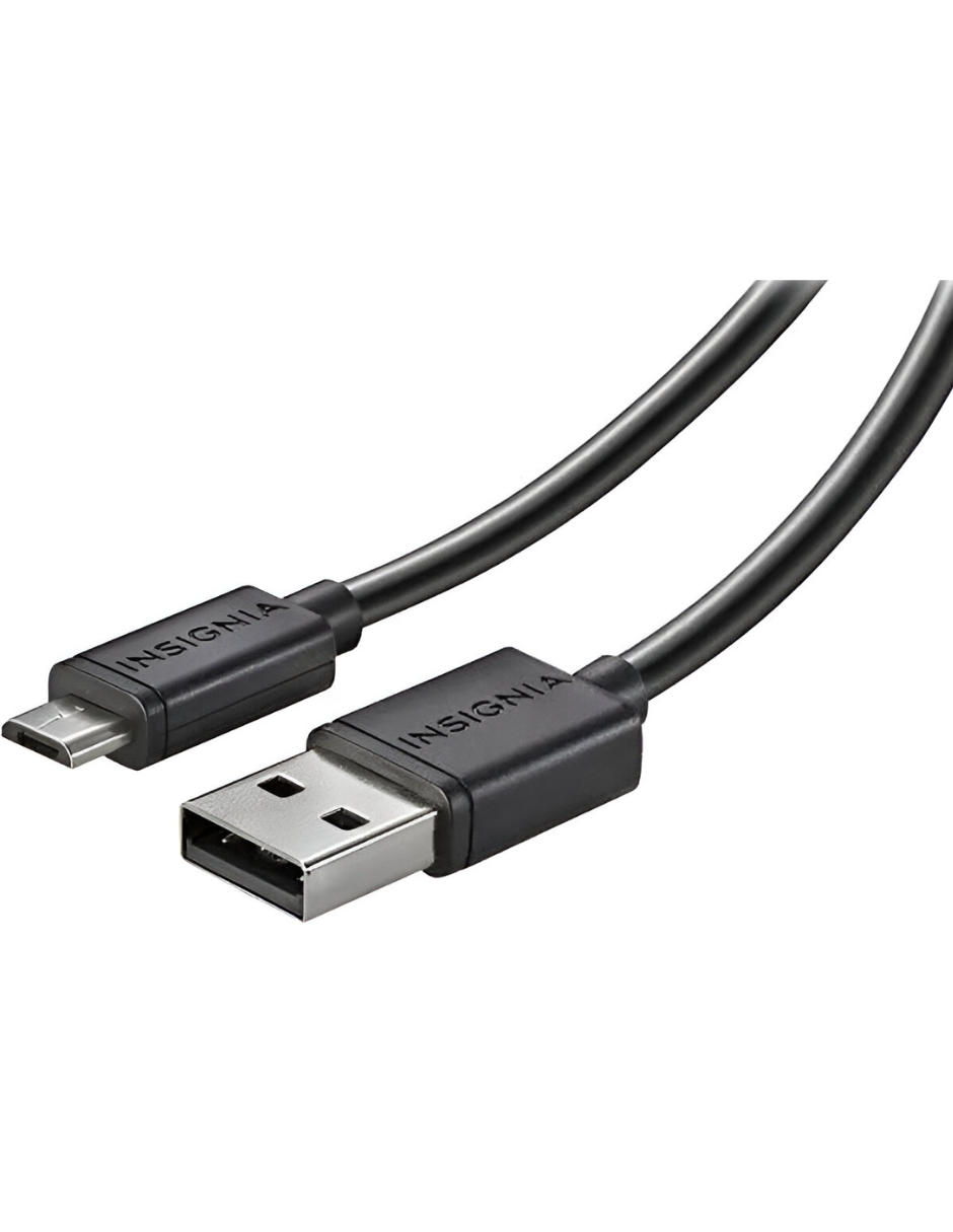 Foto 1 | Cable Micro Usb Insignia De 3m Para Controladores Dualshock 4
