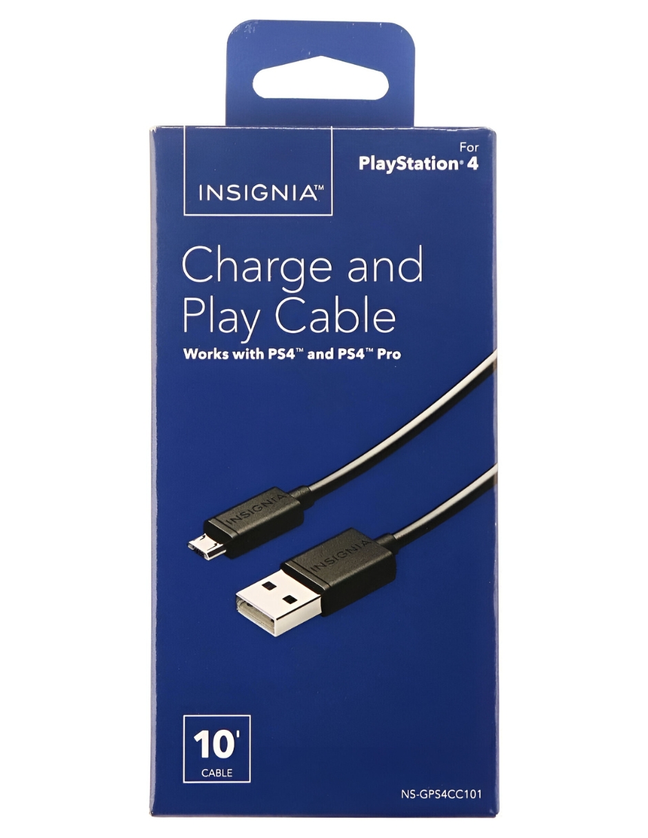 Foto 2 | Cable Micro Usb Insignia De 3m Para Controladores Dualshock 4