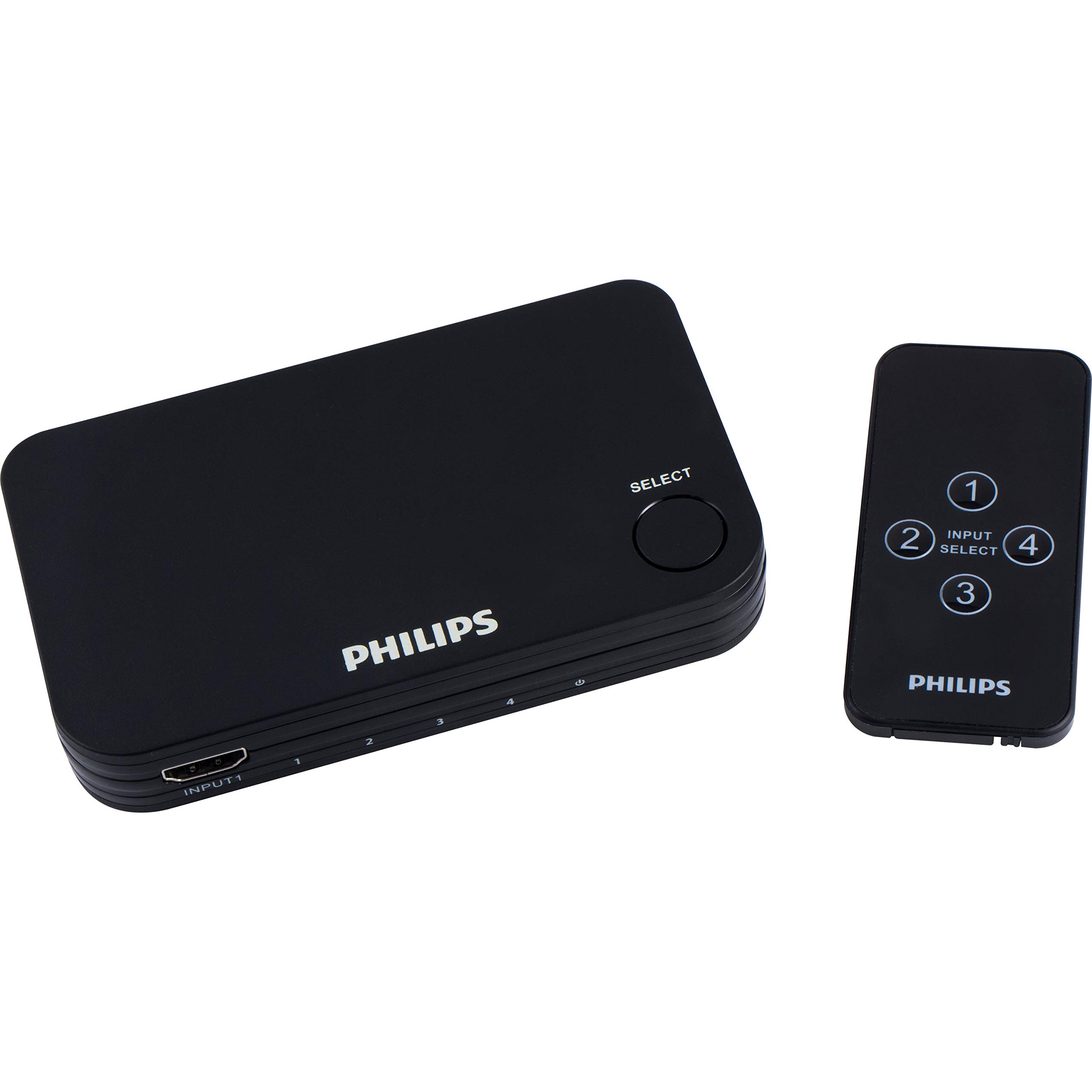 Foto 2 pulgar | Conmutador Hdmi Philips Swv9484b/27 Para 4 Dispositivos Con Control Remoto Inalámbrico - Venta Internacional.