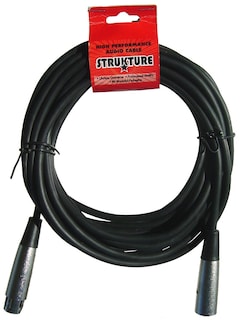 Foto 1 | Cable De Micrófono Strukture Smc06 Xlr, 6 Pies, Goma, 6 Mm - Venta Internacional.