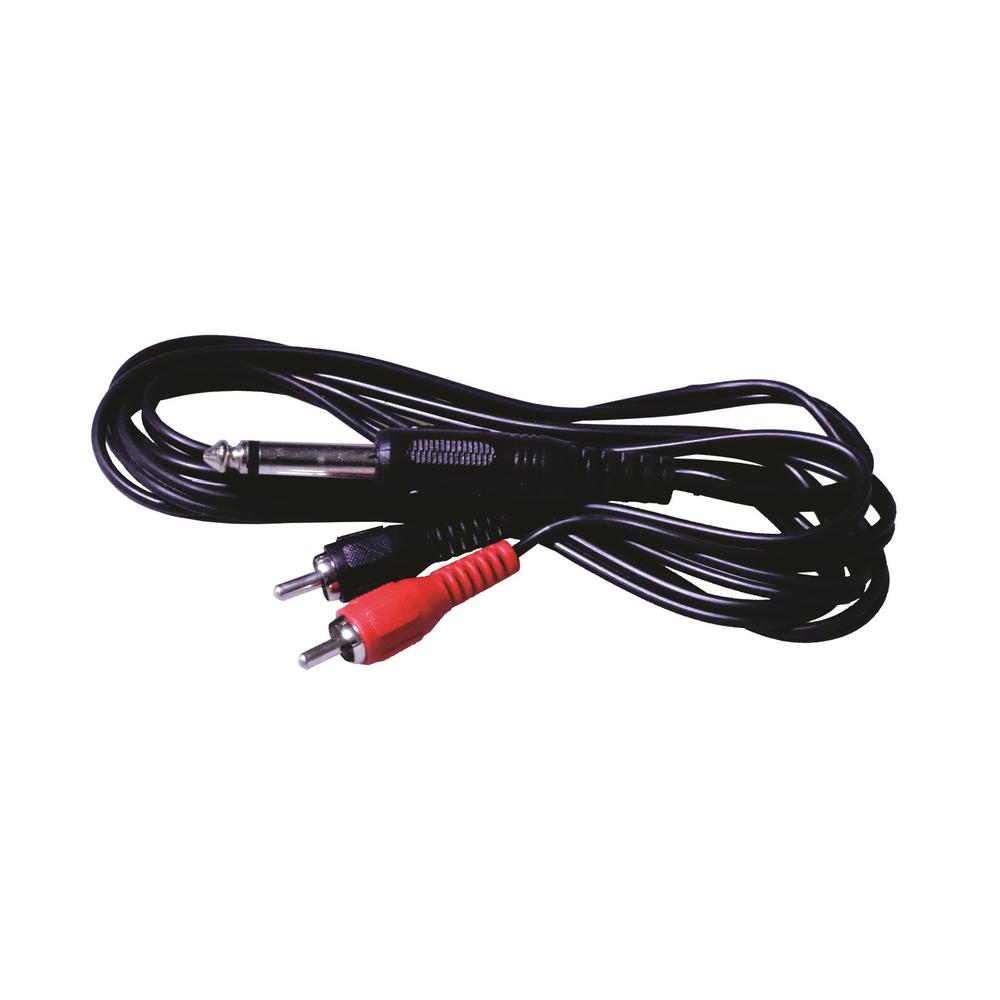 Foto 2 pulgar | Cable Audio Plug 6,3 A 2 Rca 1,80 Metros