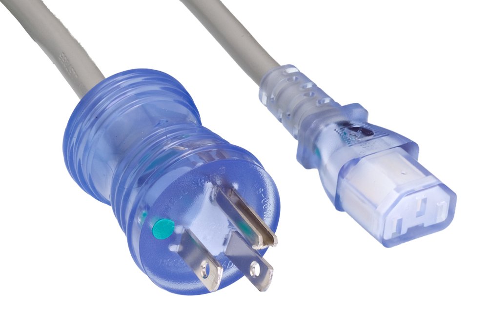 Foto 1 | Cable De Alimentación Cablelera North American Hospital Grade 18 Awg, 3 M - Venta Internacional.