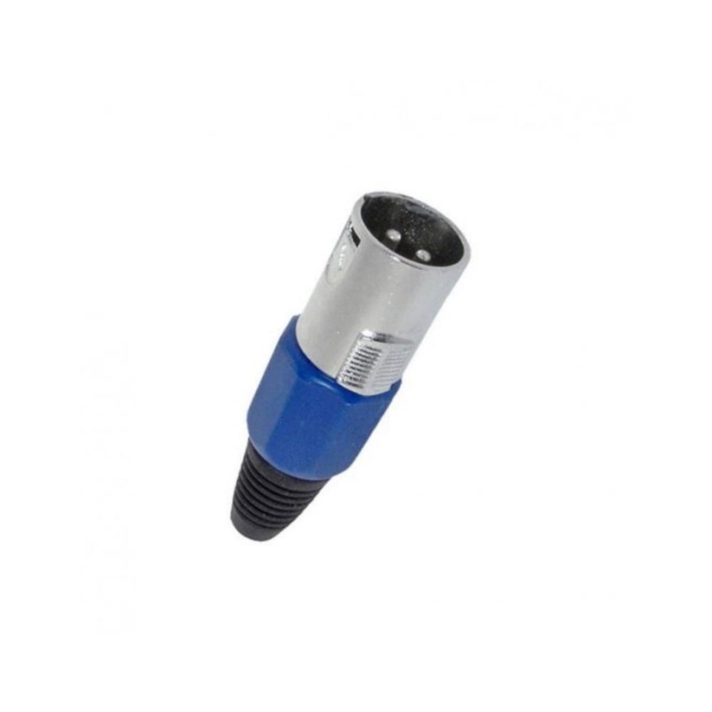 Foto 1 | Conector Xlr Macho De 3 Pines Con Seguro Y Aislante Modelo Estándar