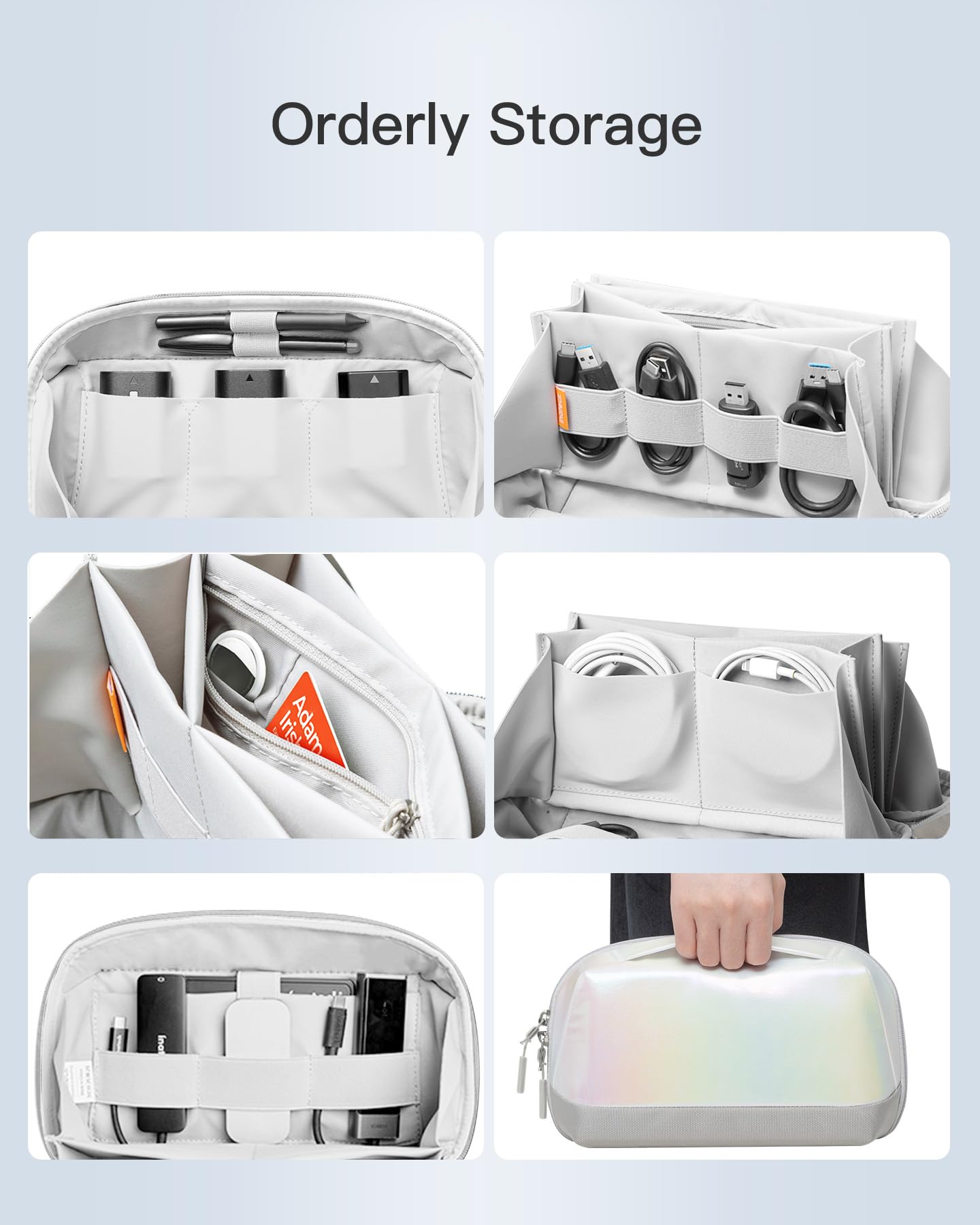 Foto 4 pulgar | Estuche Organizador De Electrónica De Viaje Inateck Aurora Large - Venta Internacional.