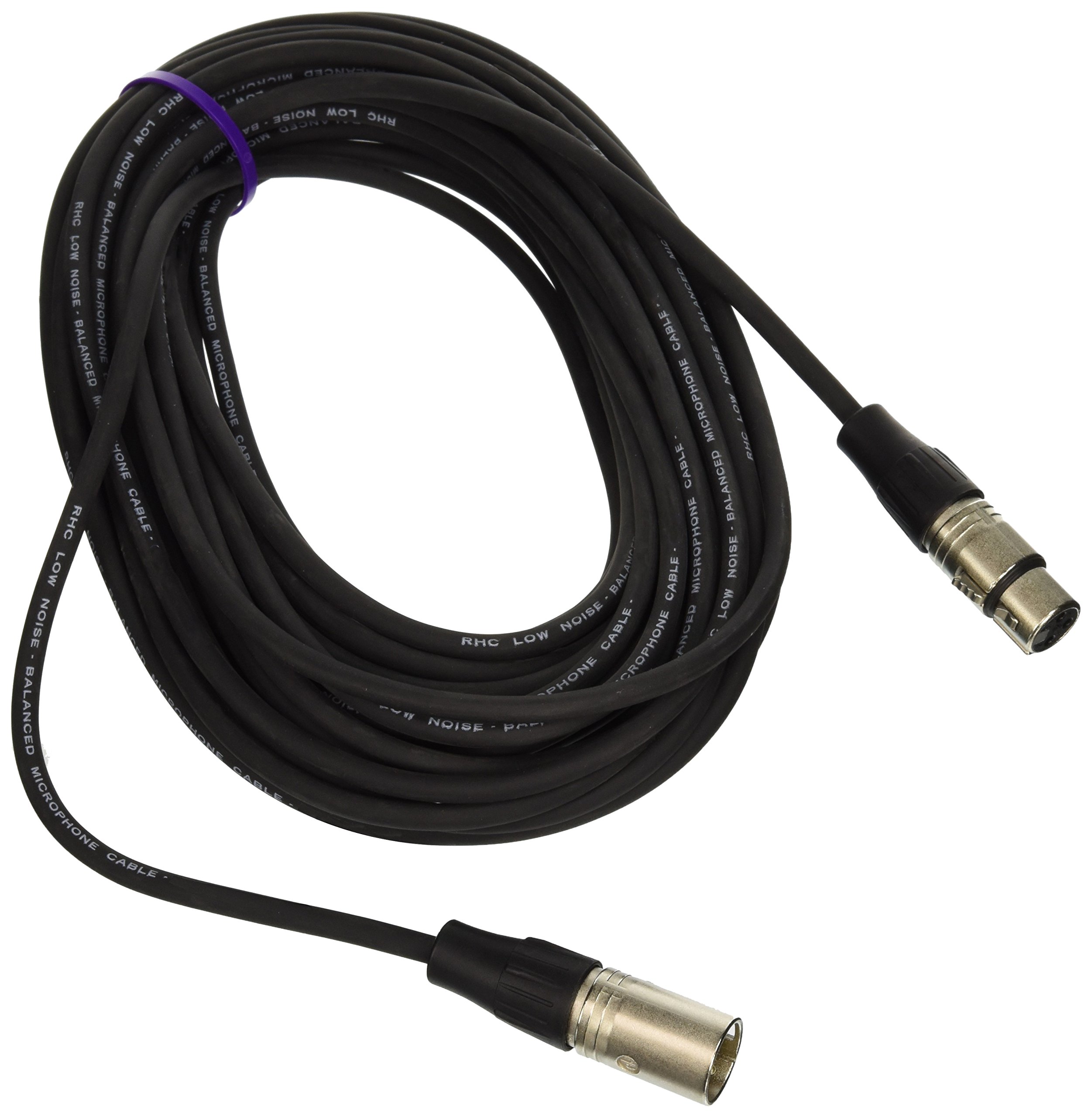 Cable De Micrófono Rapco Horizon Stage Series M1 N1m1-50 De 15 M - Venta Internacional.