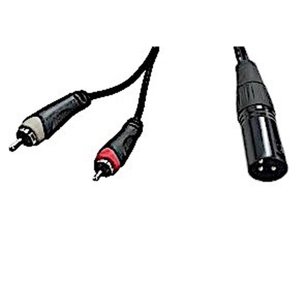 Foto 2 | Cable de Audio Plug Radox XLR - 2 Plugs RCA 7.5 m
