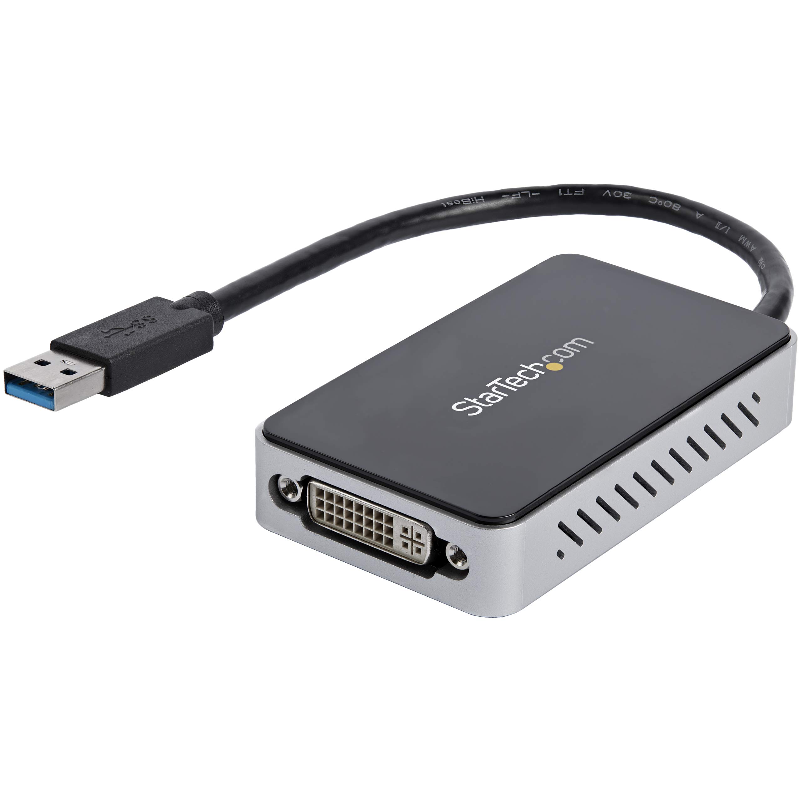 Foto 2 pulgar | Adaptador Usb 3.0 A Dvi Con Hub Usb De 1 Puerto - 1920x1200 - Venta Internacional.