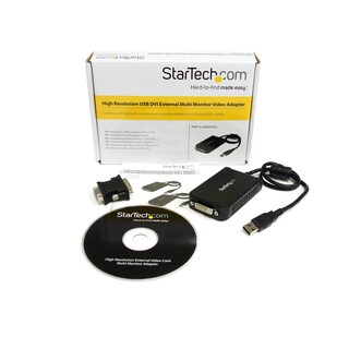 Foto 3 | Adaptador Usb A Dvi Startech.com 1920x1200 Windows Black - Venta Internacional.