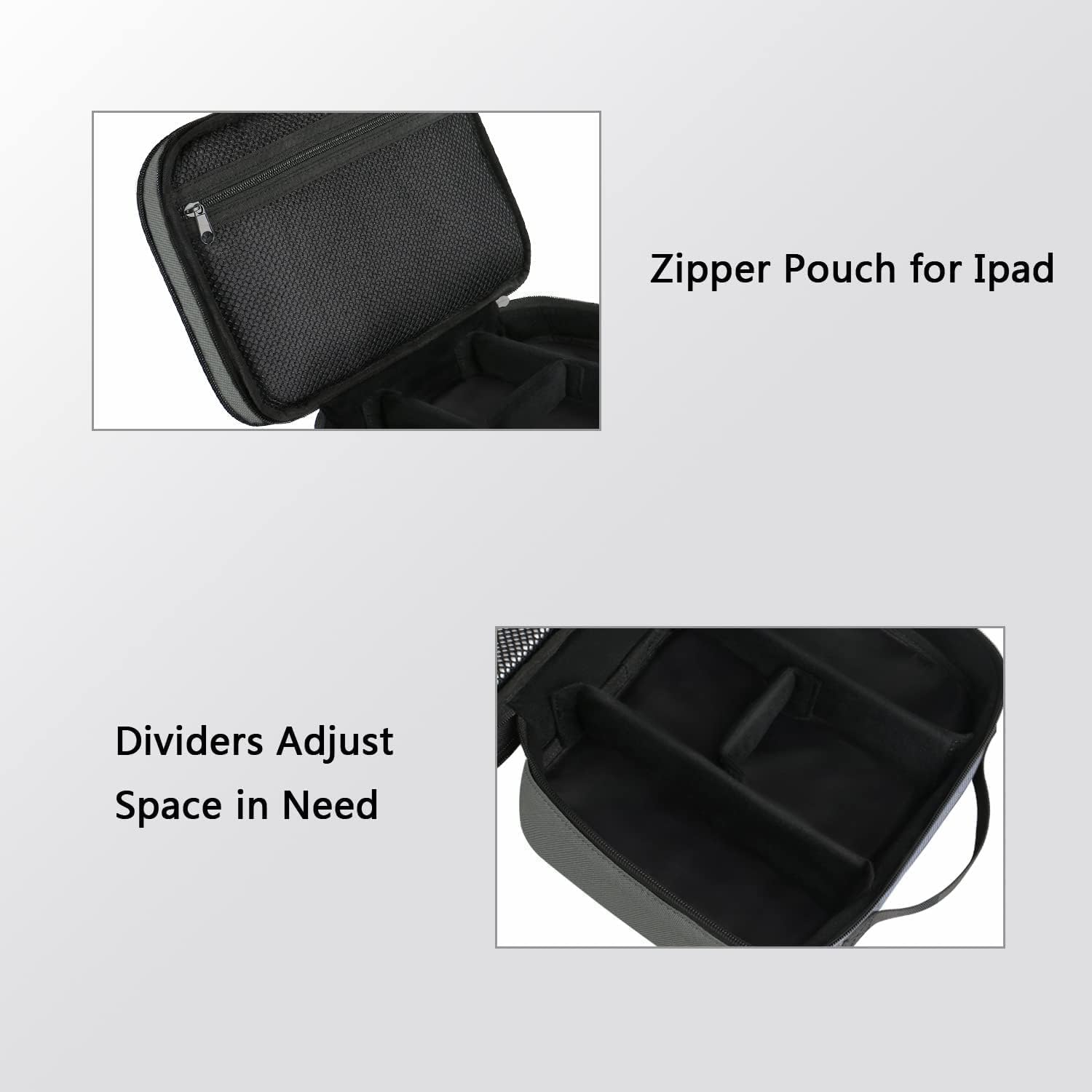 Foto 6 pulgar | Organizador De Viaje Para Electrónica Matein, Bolsa De Almacenamiento De Cables, Gris - Venta Internacional.