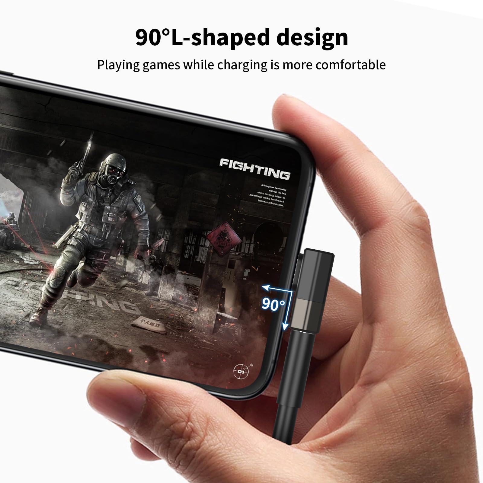 Foto 3 | Adaptador Usb C Fidioto De 90 Grados (paquete De 2) Para Macbook/imac/ipad - Venta Internacional.