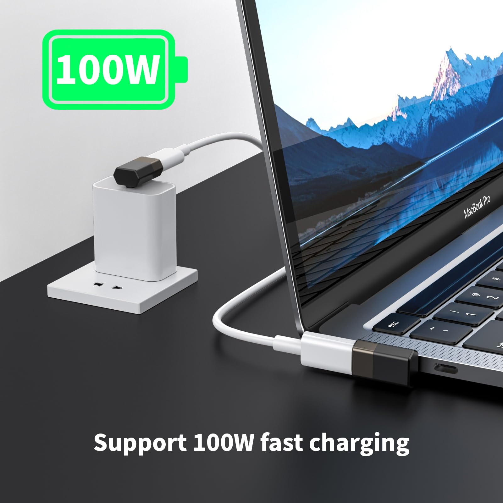 Foto 4 | Adaptador Usb C Fidioto De 90 Grados (paquete De 2) Para Macbook/imac/ipad - Venta Internacional.