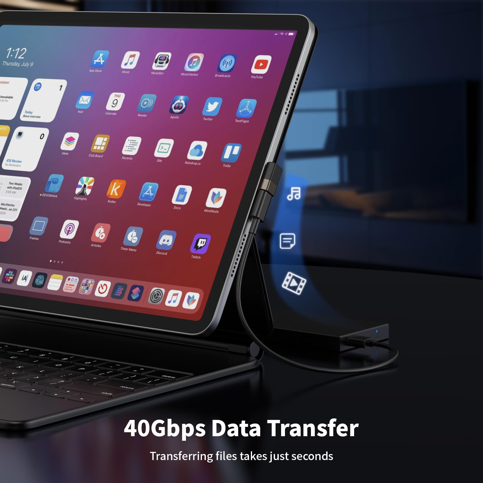 Foto 6 | Adaptador Usb C Fidioto De 90 Grados (paquete De 2) Para Macbook/imac/ipad - Venta Internacional.