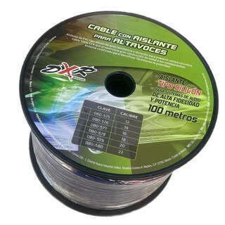Foto 1 | Rollo De Cable 100 Metros Con Aislante Tipo Silicon Calibre 12
