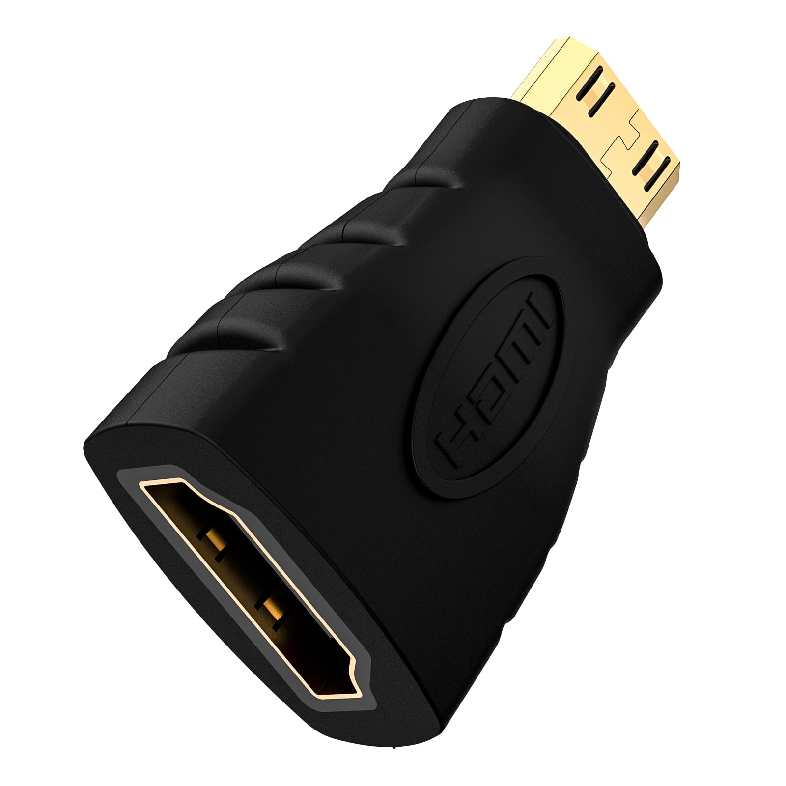 Foto 2 pulgar | Adaptador Vce Mini Hdmi A Hdmi 4k Hembra A Macho Chapado En Oro - Venta Internacional.