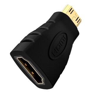 Foto 1 | Adaptador Vce Mini Hdmi A Hdmi 4k Hembra A Macho Chapado En Oro - Venta Internacional.