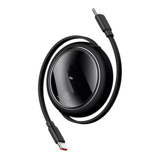 Foto 2 | Cable Retráctil Tipo C A C De 100w Para Iphone, 1m Eo Safe Imports Esi-16175-1 Negro