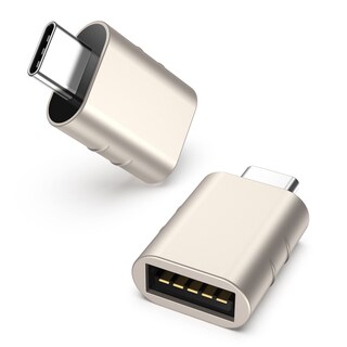 Foto 1 | Adaptador Usb C A Usb Syntech Para Iphone Macbook, Paquete De 2 - Venta Internacional.