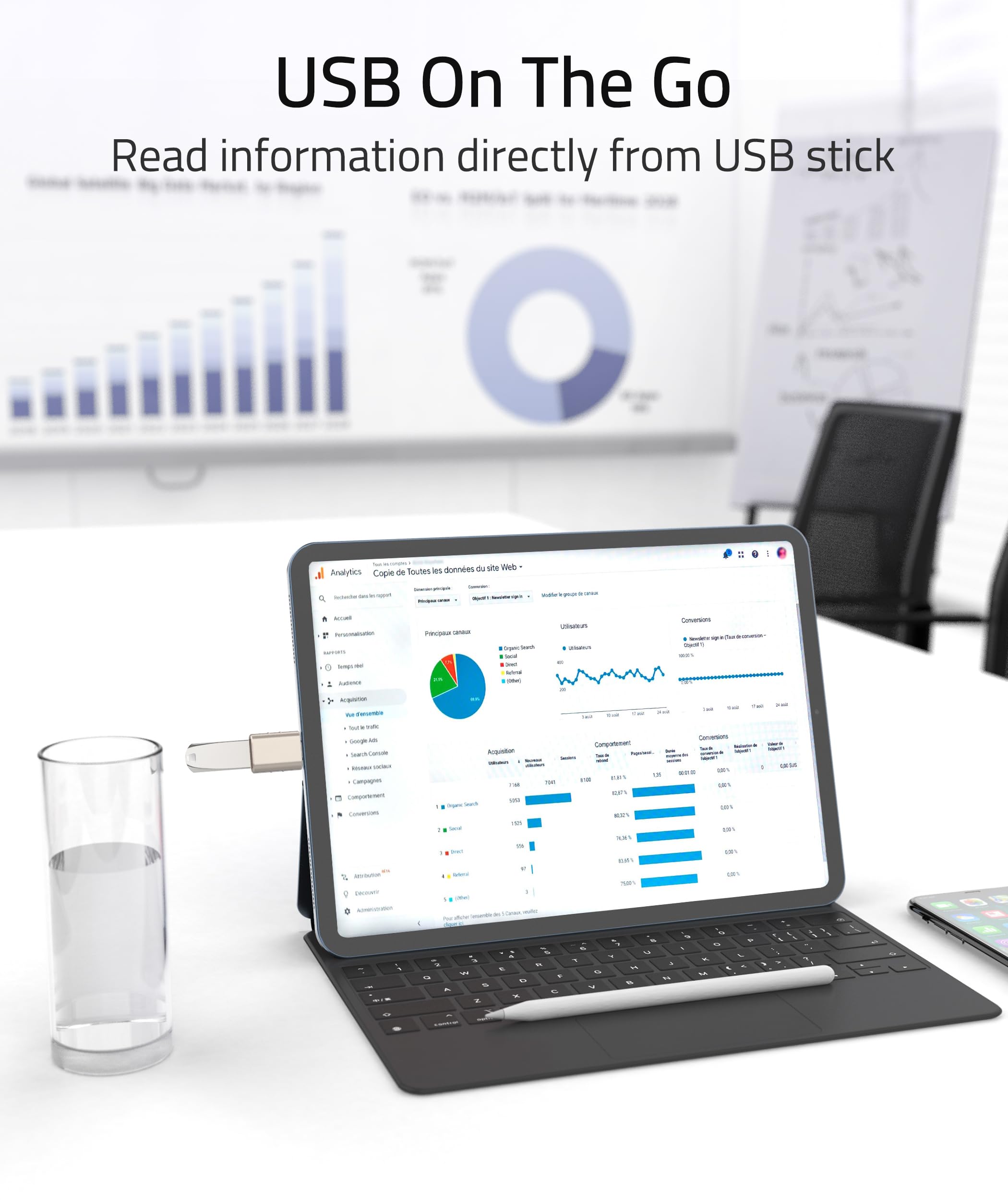 Foto 7 | Adaptador Usb C A Usb Syntech Para Iphone Macbook, Paquete De 2 - Venta Internacional.