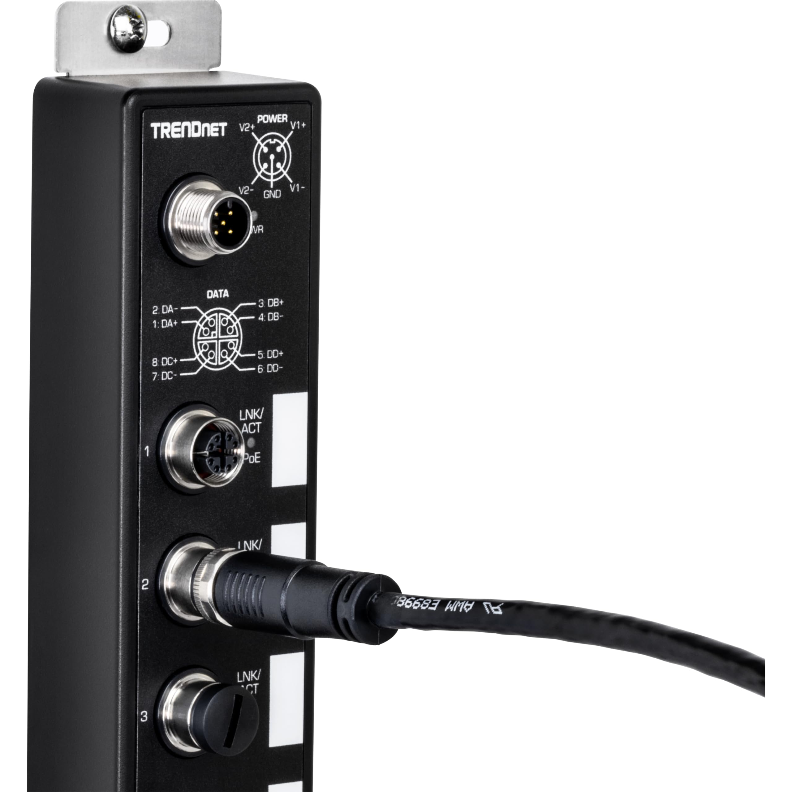 Foto 5 pulgar | Cable Ethernet Industrial Trendnet M12 A Rj-45 De 5 M, Negro - Venta Internacional.
