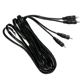 Foto 2 | Cable Negro Extension 2 Plugs Rca Por Lado Reforzada 3,60 Mt