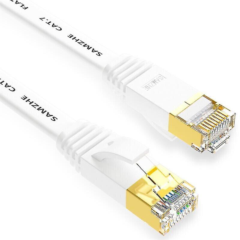 Foto 3 pulgar | Computer Racks Mounts Cat7 Stp 10gbps Flat Rj45 Patch Cable Patch  - Venta Internacional.
