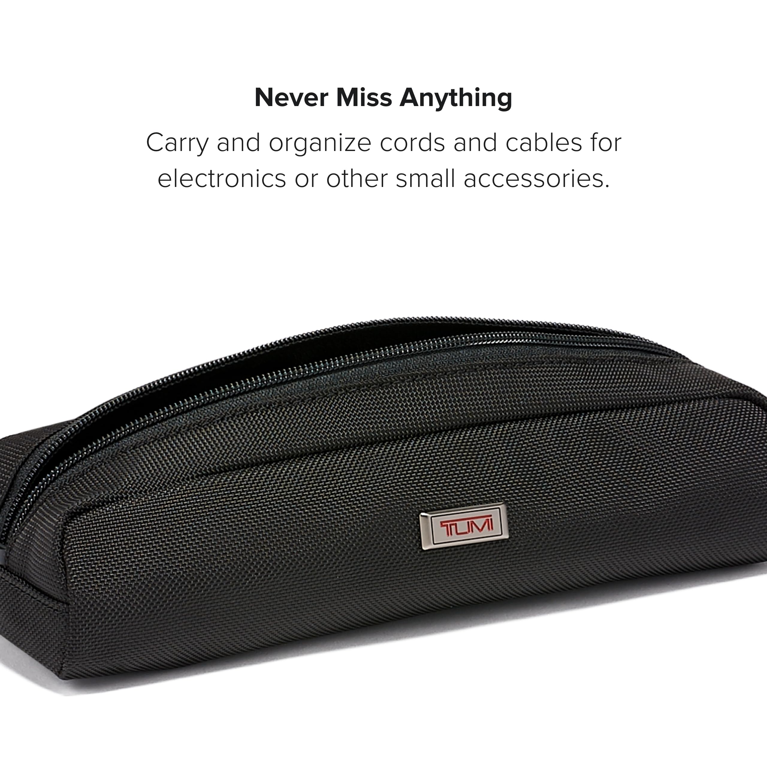 Foto 6 pulgar | Funda Organizadora De Cables Tumi Alpha Electronic Cord Negra - Venta Internacional.